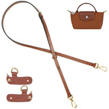 jiesinlov Leather Bag Shoulder Strap Purse Bag Straps Replacement Crossbody Adjustable Conversion Kit Fit for Mini Pouch Xs Bag