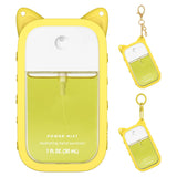 1 Pack Silicone Case Compatible with Touchland Hand Sanitizer Spray (Fit for 1 FL OZ/30 mL Ver), Portable keychain Cute Color Ea