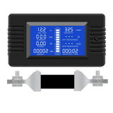 DC Multifunction Battery Monitor Meter,0-200V,0-300A (Widely Applied to 12V/24V/48V RV/Car Battery) LCD Display Digital Current