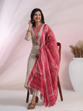 Anni Designer Women'S Rayon Blend Embroidered Straight Kurta With Pant & Dupatta (Jankari Pink-Nsw_S_Pink_Small),Pink,S,,,
