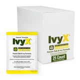 CoreTex Ivy X Post-Contact Poison Ivy Wipes - Pack of 25 Single-Use Treatment Wipes to Assist in Removal of Rashes - Also Works