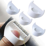 4Pcs Edge Stitch Lock & Sewing Gauge Set, Perfect Seams Without A Sewing Machine, for Pinpoint Precision, Lightweight & Easy to