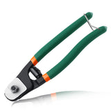 LEONTOOL 8 Heavy Duty Wire Cutters Stainless Steel Wire Rope Cutter up to 5/32, Sharp CR-V Cable Cutter Rustproof Cable Seal Cut