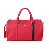 Strutt Red Duffel Bag For Women | 27L Travel Duffel Bag | Cabin Bag | Weekender Bag | CarryOn Luggage | Overnight Travel Bag |
