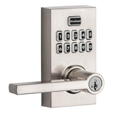Kwikset 99170003 SmartCode 917 Keypad Keyless Entry Contemporary Residential Electronic Lever Lock Deadbolt Alternative with Ha