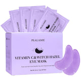 PEAUAMIE Under Eye Patches with Vitamin C and Witch Hazel Eye Mask for Dark Circles and Puffiness,Face Mask Skin Care Products 3