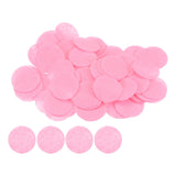 HARFINGTON 200pcs Round Felt Circles, 30mm 1-1/4 Pre Cut Felt Craft Pads Non-Woven Mini Felt Fabric Circles for DIY Sewing Handc