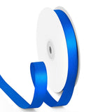 HimBen Double Faced Royal Blue Ribbon 50 Yards, 5/8 inch Royal Blue Stain Ribbon for Gift Wrapping, Flower Bouquet, Weddings Par