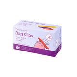 Keenpioneer Decorating/Icing Bag Sealing Clips, 60 Pack, Multipurpose for Food and Snack Storage, 3inch, 4inch and 6inch long