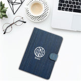 Gingercrush Denim Diary A5 Customised Monogram Personal Organizer Notebook Planner For Students