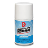 Big D 472 Concentrated Room Deodorant for Metered Aerosol Dispensers, Fresh Linen Fragrance, 7 oz (Pack of 12) - Air freshener i