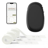 SUPVAN E10 Bluetooth Label Maker Machine with 3 Tapes, Continuous Waterproof Label, Versatile App with 35 Fonts and 1k+ Icons, I