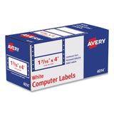 AVE4014 Dot Matrix Mailing Labels