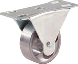 Shepherd Hardware 9182 2Inch Cast Iron Rigid Plate Caster, 125lb Load Capacity