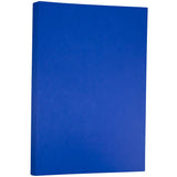 JAM PAPER Ledger 65lb Cardstock - 11 x 17 - Tabloid Coverstock - 176 gsm - Presidential Blue Recycled - 50 Sheets/Pack