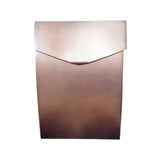 NACH Mailboxes for Outside Wall Mount, 4.8 x 10 x 13 inch Antique Copper Wall Mounted Mailboxes for Outside, Waterproof Mailbox