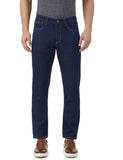 Inkd Men'S Contrast Stitch Stretchable Regular Fit Jeans,Aegean,Aegean,30