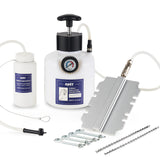 Orion Motor Tech Brake Bleeder Kit, 2.5L Pressure Brake Bleeder Set with 4.25x6.75Adapter, 2.6qt Manual Brake Fluid Extractor wi