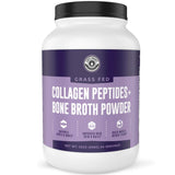 Left Coast Performance Collagen Bone Broth Powder 2lb, Bone Broth with Grass Fed Collagen Peptides. Unflavoured, Grass Fed, Hydr