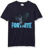 Fortnite Boys Wings of Fortnight TShirt, Navy Blue, XLarge