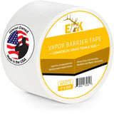 ELK Vapor Barrier Tape - 4x 180ft - PE 7mm Polyethylene Seam Tape - Moisture Barrier Seam & Seal for Crawlspace Encapsulatio