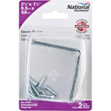 Cornr Brce Zn2-1/2X1-1/2 (Pack Of 1)