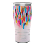 Tervis Traveler EttaVee Be Liquid Prism Triple Walled Insulated Tumbler Travel Cup Keeps Drinks Cold & Hot, 20oz, Stainless Stee