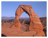 Delicate Arch And La Sal Mountains, Arches National Park, Utah-Paper Art-37,,X30,,