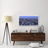Aerial View Of Paris At Dusk-Paper Art-50,,X26,,