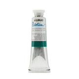 Lukas Berlin Pro Artists Water Mixable Oil Paint 37 ml Tube Viridian Hue, Water Soluble, Lightfast Pigments, Quick Drying, Easy
