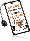Boo Basket Stuffers for Kids Halloween Bookmarks Horror Bookmark Gifts for Her Halloween Boo Basket Items Spooky Fall Baskets St