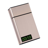 Goshentech Habit Control case with a Timer Tock Portable timed Dispenser time Lock case 85mm /3.3in King Size 20 Capacity(Silver