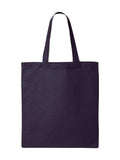 Q-Tees Economical Tote One Size Navy