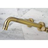 Kingston Brass Ks8020Dkl Kaiser Roman Tub Faucet, Matte Black, 14.63 X 10 X 3.06