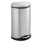 Safco 9903SS StepOn Medical Receptacle 12.5gal Stainless Steel