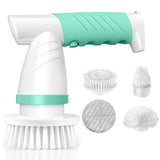 Electric Spin Scrubber, Bathroom Cleaning Brush Shower Scrubber Portable Rechargeable, Power Scrub Brush for Bathtub Sink Tile G