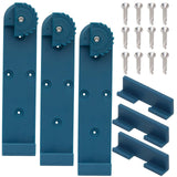 Wood Track Rack Systems for Mounting,for Guide Rail, Guide Rail Holders, Track Saw Guide Rail Mount (Blue)