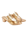 Shoetopia Women'S Suede Sandal,Golden,6,B0CHYF8ZPM