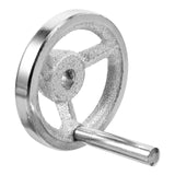 GLEAVI Milling Machine Handwheel Square Edge Metal Hand Wheel for Lathe Easy Installation