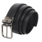 Zacharias MenS Synthetic Leather Belt Su19 (Black_Free Size) (Pack Of 1)