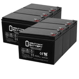 Mighty Max Battery ML7-12 - 12 Volt 7.2 AH SLA Battery - Pack of 6