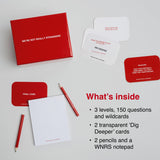We'Re Not Really Strangers Card Game - 150 Conversation Cards For Adults, Teens, Couples, And Strangers - Icebreaker Questions F