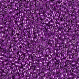 Miyuki Delica 11/0 Cylinder Seed Beads - Galv Magenta - DB0431 5 Grams