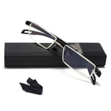 EYEURL Reading Glasses Half Frame Computer Readers for Men and Women +2.0 Blue Screen Lightweight Quality Thin Optics Eyeglass