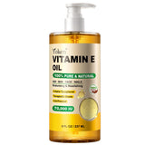 Yoken Vitamin E Oil 8 Fl Oz Organic Vitamin E oil for Skin 70,000 IU Vitamine oils for Scars Hair,Face,Nail,Scalp Perfect Bath a