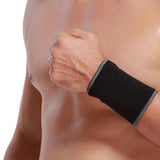 NeoTech Care Wrist Band Support Sleeve - Elastic & Breathable Knitted Fabric Compression Brace - for Tennis, Gym, Sport, Tendoni
