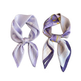 Mgbmyltm Stylish Scarf For Women, Purple Scarf And Bandana Set, Hair And Head Accessories For Fashion And Protection, 2Piece Fl