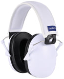 TacGuru 130 - Kids Ear Protection Earmuffs, Hearing Protection for Kids, One Size for 3-16 Yr Old, Robot White