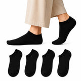 Funk Orbit WomenS Black Ankle Socks Pack Of 4