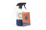 Nantucket Footprint All Purpose Cleaning Spray 16 oz JustAddWater 2 Concentrated Cleaning Strips + 16 oz Reusable Glass